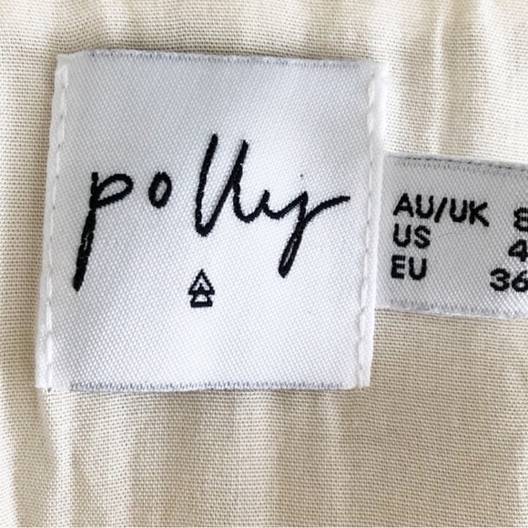 🎉Host Pick 🎉 Princess Polly Turin Romper Beige 4 Cute 🎉 - Picture 4 of 6